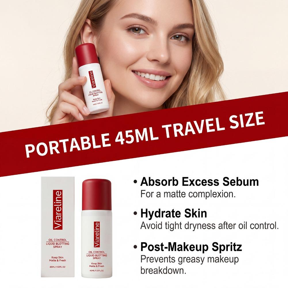 Beauty Natural Makeup - 45ml Nemlendirici Yağ Kontrol Sabitleyici Sprey