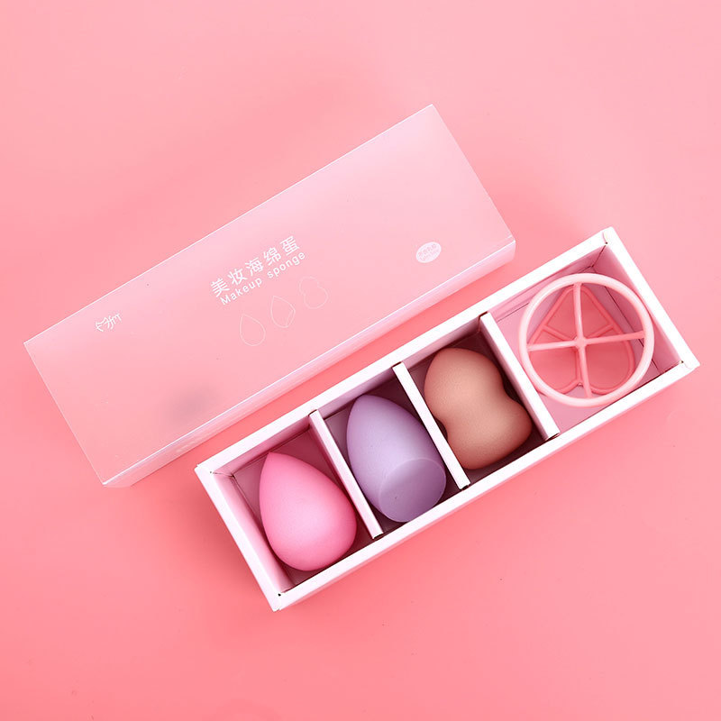 Beauty Makeup Egg - 3 + 1 Mini yüzlü karışık