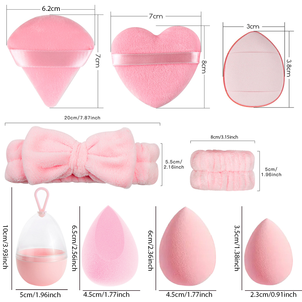 17 adet makyaj süngeri Blender - Beauty Makeup Egg incelemesi ve fiyatı