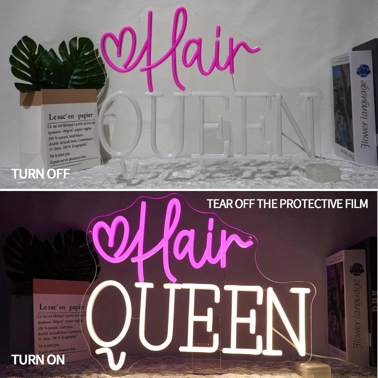 Saç Kraliçesi Neon Tabela Kısı - Beauty Queen Makeup Studio incelemesi ve fiyatı