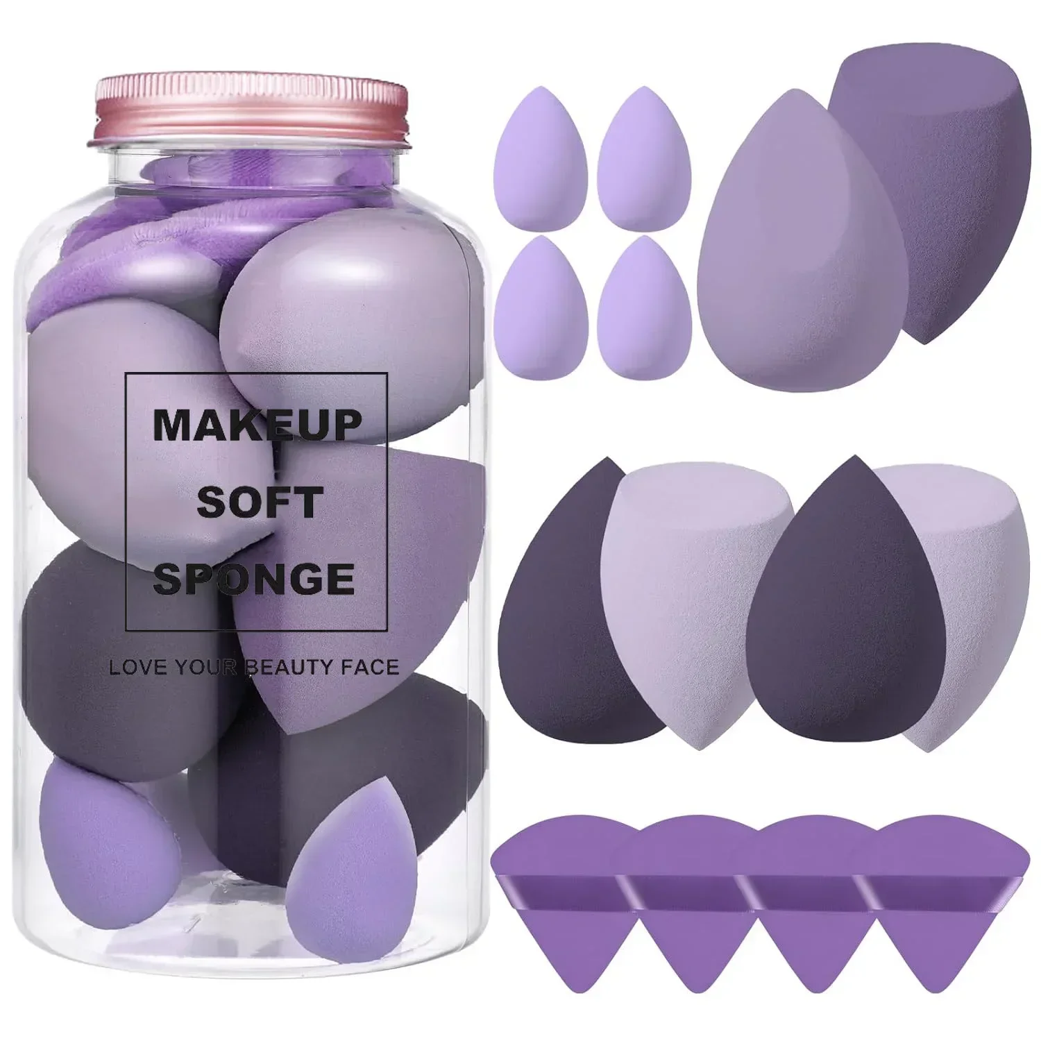12/14 adet makyaj süngeri Blen - Beauty Makeup Egg incelemesi ve fiyatı