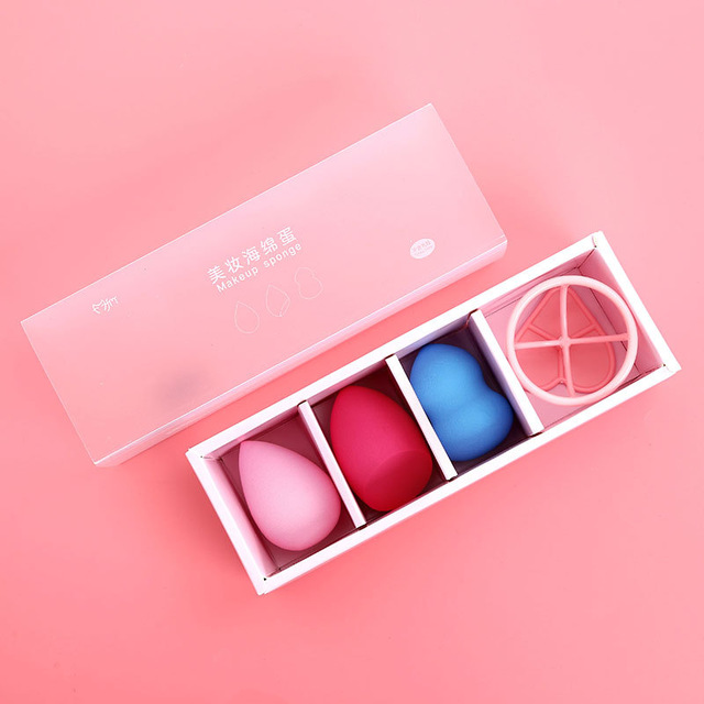 3 + 1 Mini yüzlü karışık sünge - Beauty Makeup Egg incelemesi ve fiyatı